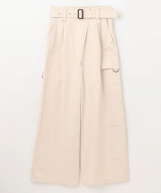 GRACE CONTINENTAL アシンメトリーワークパンツ