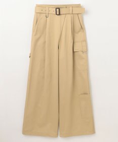 GRACE CONTINENTAL アシンメトリーワークパンツ