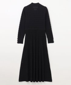 GRACE CONTINENTAL ウェーブニットワンピース