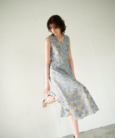 GRACE CONTINENTAL サラサオーナメントドレス
