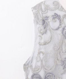 GRACE CONTINENTAL ラメオーナメントミニドレス