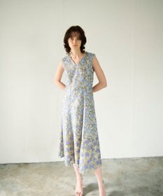GRACE CONTINENTAL サラサオーナメントドレス