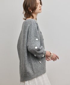 GRACE CONTINENTAL スパンコールニットトップ