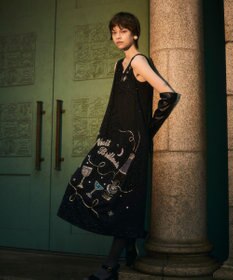 GRACE CONTINENTAL シャイニーembドレス