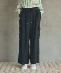 GRACE CONTINENTAL ワイドイージーカーゴパンツ