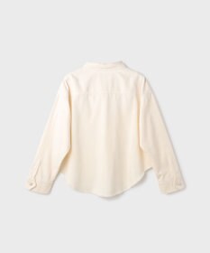 GRACE CONTINENTAL パール釦ピグメントシャツ