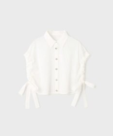 GRACE CONTINENTAL メッシュポンチョシャツ