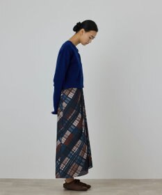 GRACE CONTINENTAL ラメショートニットカーディガン