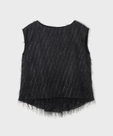 GRACE CONTINENTAL フリンジギャザートップ