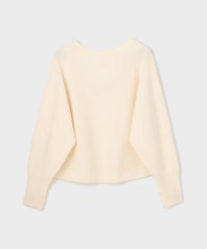 GRACE CONTINENTAL Vネックラムニットトップ