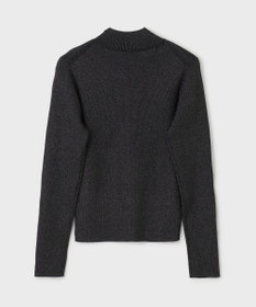 GRACE CONTINENTAL ラメハイゲージニットトップ