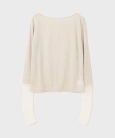 GRACE CONTINENTAL シアーアセテートカットトップ