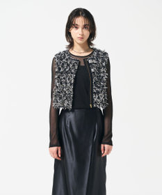 GRACE CONTINENTAL コンパクトフリンジベスト