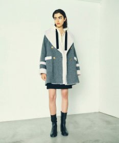 GRACE CONTINENTAL ボアカラーPコート