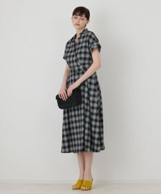 GRACE CONTINENTAL ラップフレアワンピース