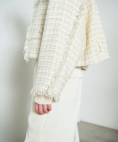 GRACE CONTINENTAL フリンジドルマンジャケット