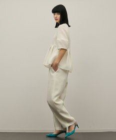 GRACE CONTINENTAL オーガンジージャガードトップ