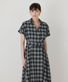 GRACE CONTINENTAL ラップフレアワンピース