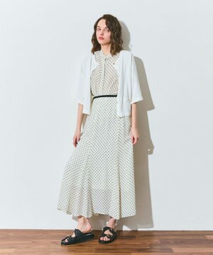  ハイツイストコットンカーディガン