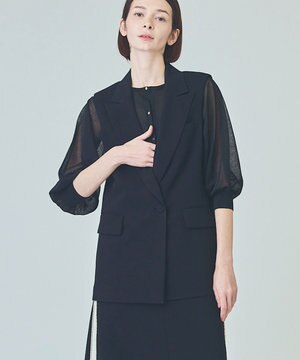  トリアセテーラードジレ