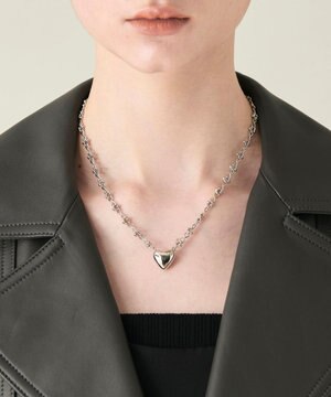  モチーフハートネックレス