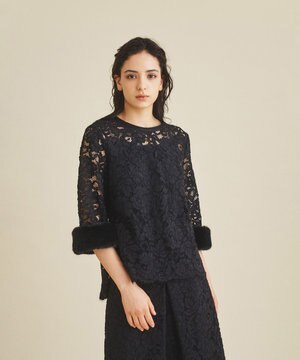 ボックスタックレーススカート / GRACE CONTINENTAL | GRACE ボックスタックレーススカート / GRACE CONTINENTAL | GRACE