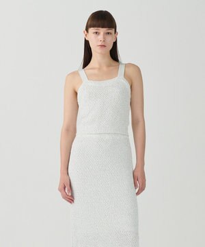  シャイニーニットキャミ