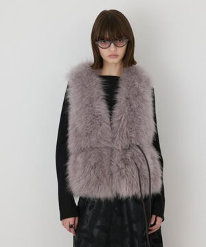  【イベント店舗・ONLINE STORE先行アイテム】カシミヤファージレ