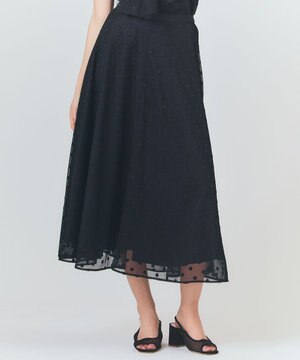  ドットembチュールスカート