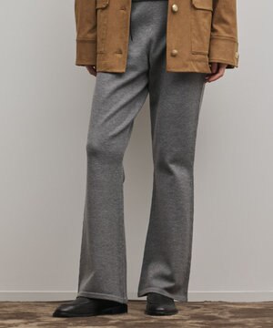  スウェットライクニットパンツ