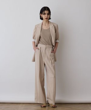  スラブストレッチタックパンツ