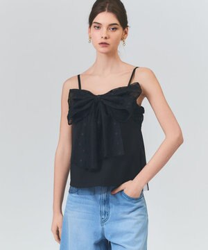  ドットボウタイキャミ