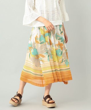 フラワーフレアスカート Grace Continental Grace Continental グレースコンチネンタル 通販