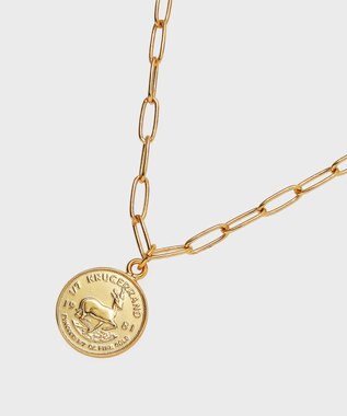 GRACE CONTINENTAL コインレイヤードネックレス ゴールド