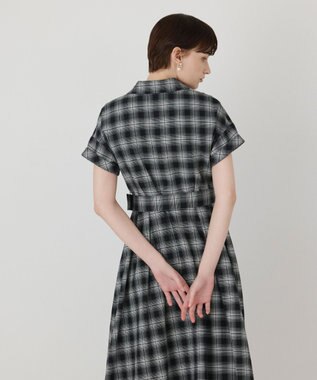 GRACE CONTINENTAL ラップフレアワンピース ブラック