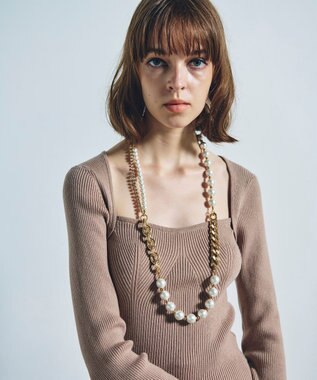 GRACE CONTINENTAL MOY paris Gaelle ネックレス ゴールド