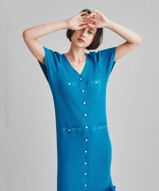 ヘムギャザーニットワンピース / GRACE CONTINENTAL | GRACE  