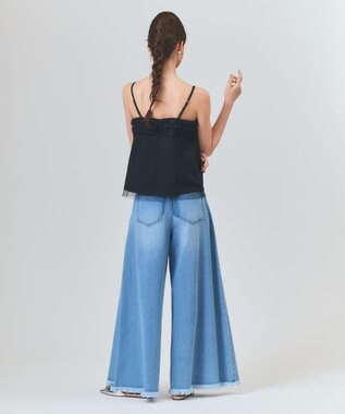 GRACE CONTINENTAL ドットボウタイキャミ ブラック