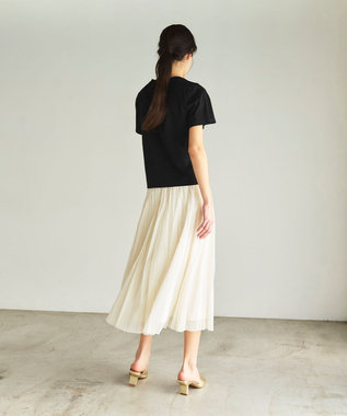 GRACE CONTINENTAL ラメロゴTee ブラック