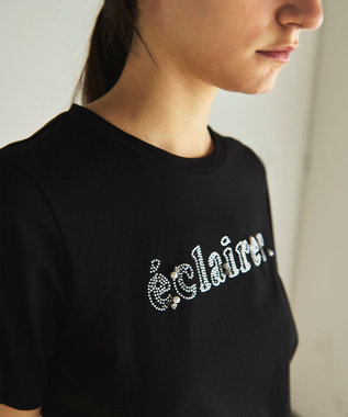 GRACE CONTINENTAL ラメロゴTee ブラック