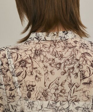 GRACE CONTINENTAL ドロストティアードフレアワンピース キナリ