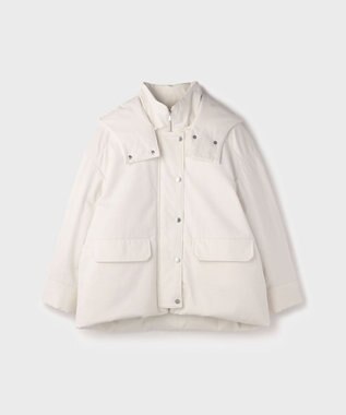 GRACE CONTINENTAL パディングマルチwayコート ホワイト