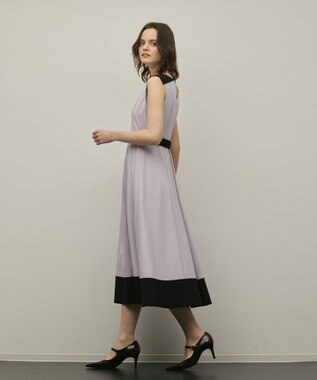 GRACE CONTINENTAL ジャージワンピース ラベンダー