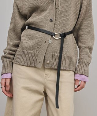 GRACE CONTINENTAL チャンキータイベルト ブラック