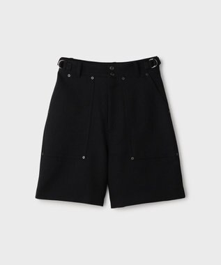 GRACE CONTINENTAL ツイーディーハーフパンツ ブラック