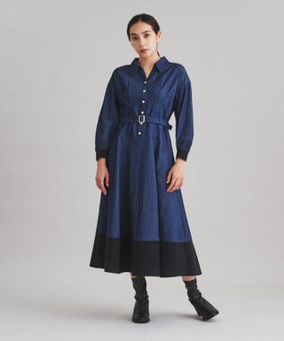 ボリュームフレアシャツワンピース Grace Continental Grace Continental グレースコンチネンタル 通販