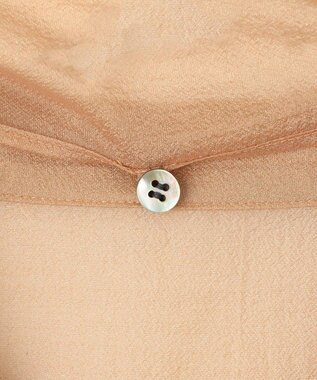 GRACE CONTINENTAL シアーボウタイノースリーブ ベージュ