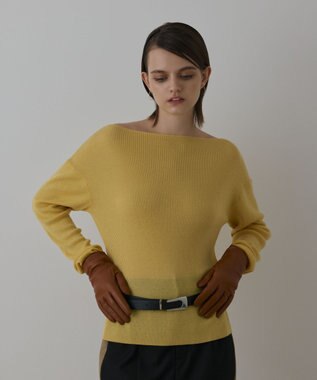 GRACE CONTINENTAL ハイゲージウールニットトップ