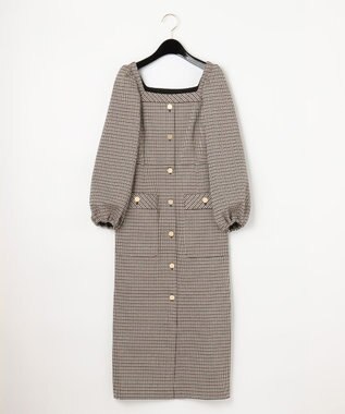 チェックジャージワンピース Grace Continental Grace Continental グレースコンチネンタル 通販