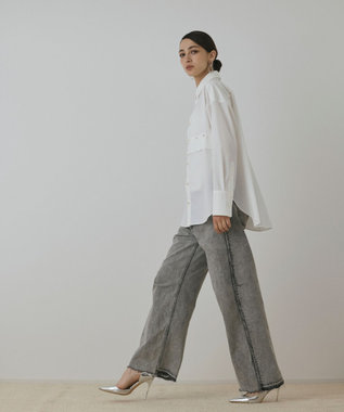 GRACE CONTINENTAL オーバーシャツ ホワイト